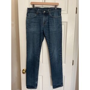 J Crew 484 Slim-fit stretch jeans Dockrey wash Mens 34x34 Kurabo Fabric Classic